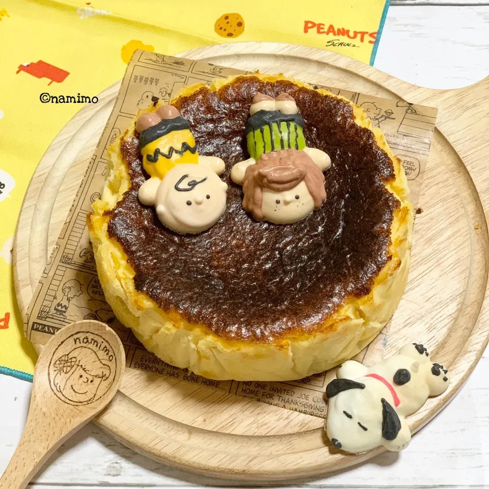 Snapdishの料理写真:バスクチーズケーキ|namimoさん