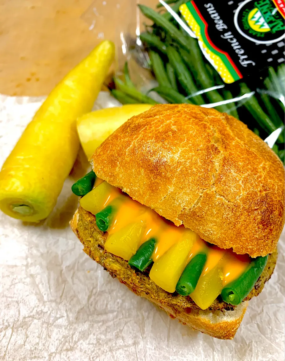 Mackerel patty Ciabatta Sandwich|gonbenさん