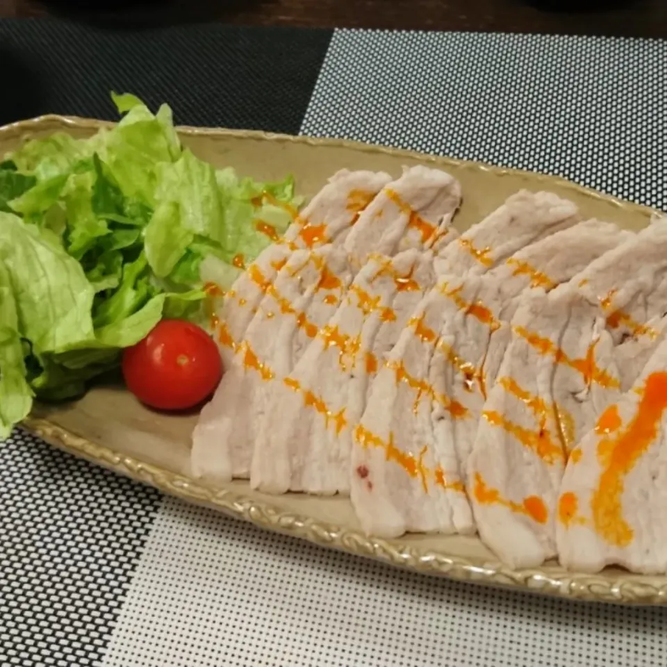 Snapdishの料理写真:さっぱり豚バラポン酢|しーPaPaさん