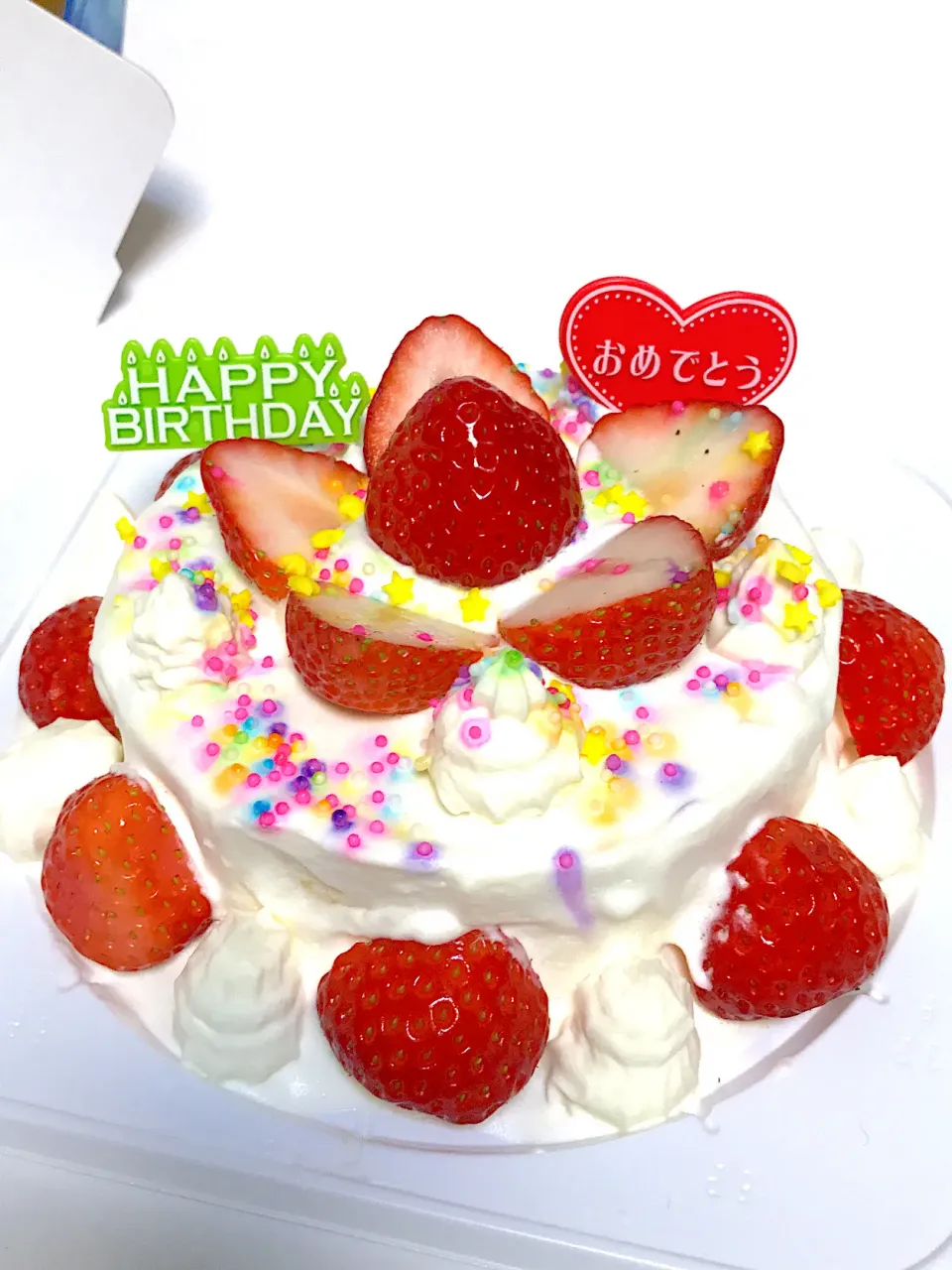 お誕生日ケーキ作ってもらった！|Aoease*さん