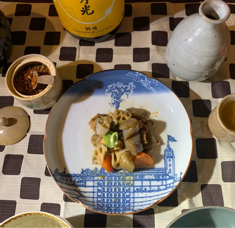 Snapdishの料理写真:炒り鶏|KimaLABOさん