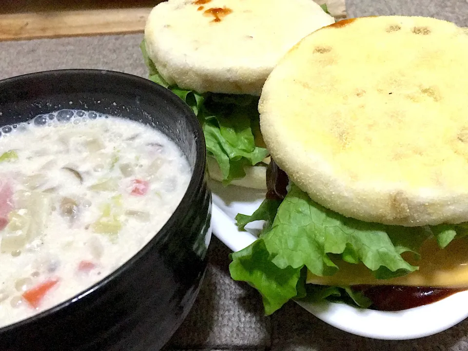 旦那ちゃん晩御飯🤗|ちゃびきゅさん