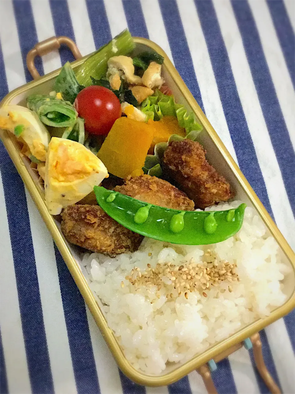 長女の中学弁当！とんかつ弁当|yukoさん