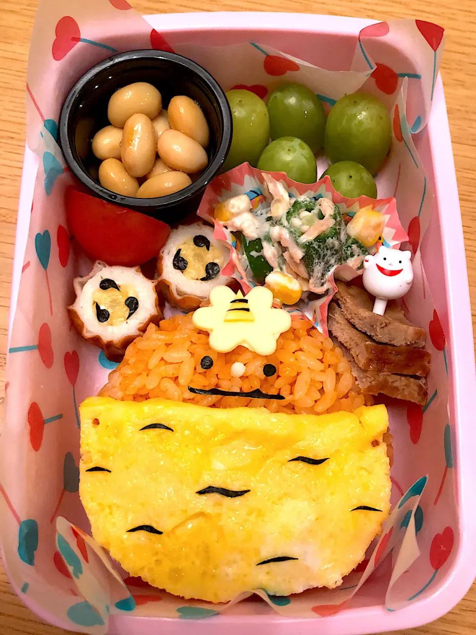 節分☆オニオムライス弁当|はるmamaさん