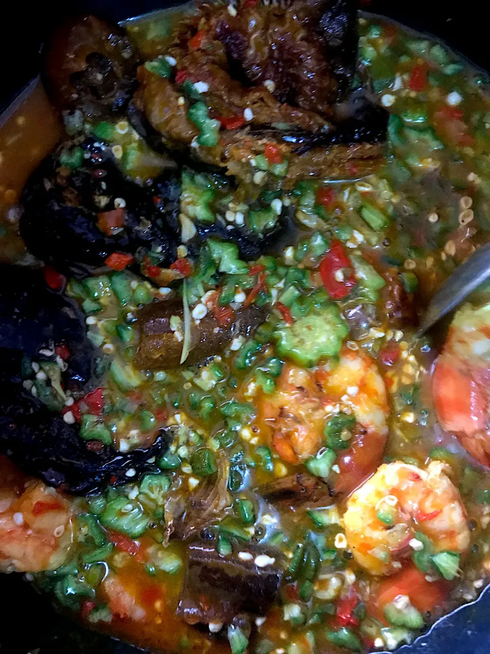 Snapdishの料理写真:Seafood okro|Rukayat. O. Balogunさん