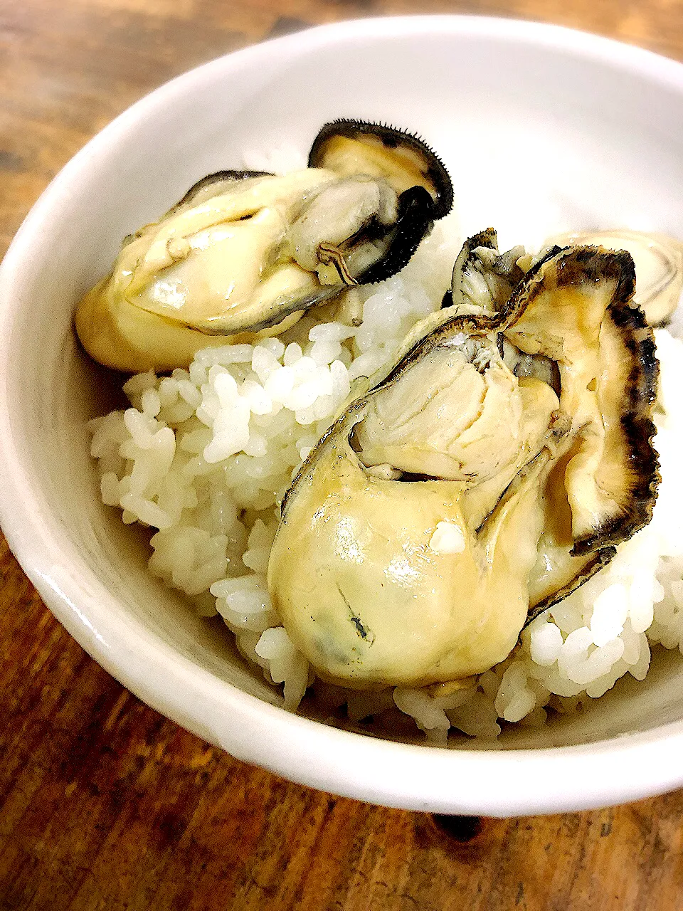 シンプル牡蠣ご飯|アッツさん