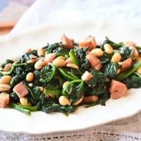 ほうれん草のパパっと炒め