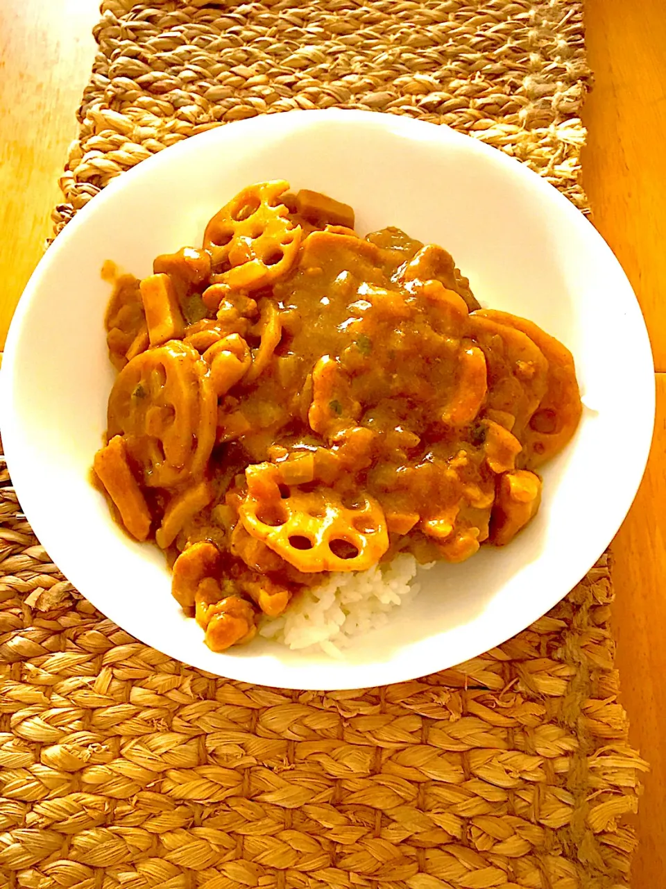 ゴマ香るカレー温丼ぶり|gomanmaさん