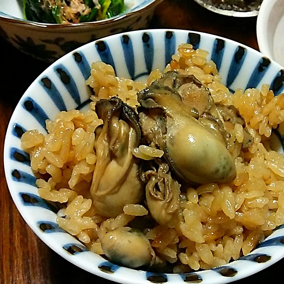 ゆっこさんの昨日の牡蠣の佃煮からの炊き込みごはん♪|ゆっこさん