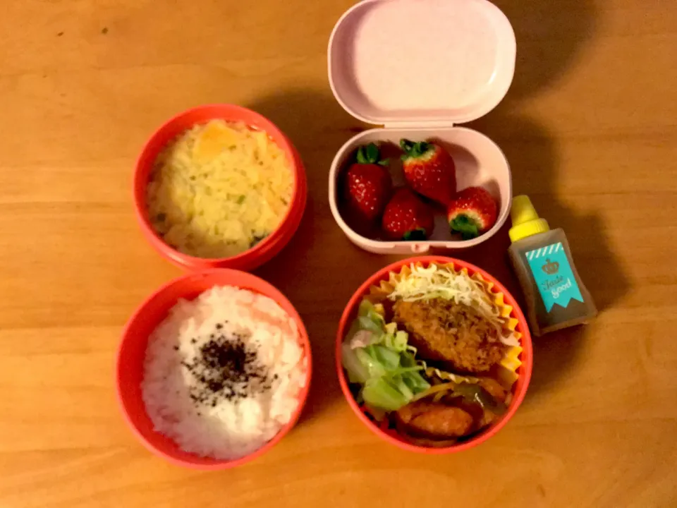 Snapdishの料理写真:中学生お弁当|マイさん