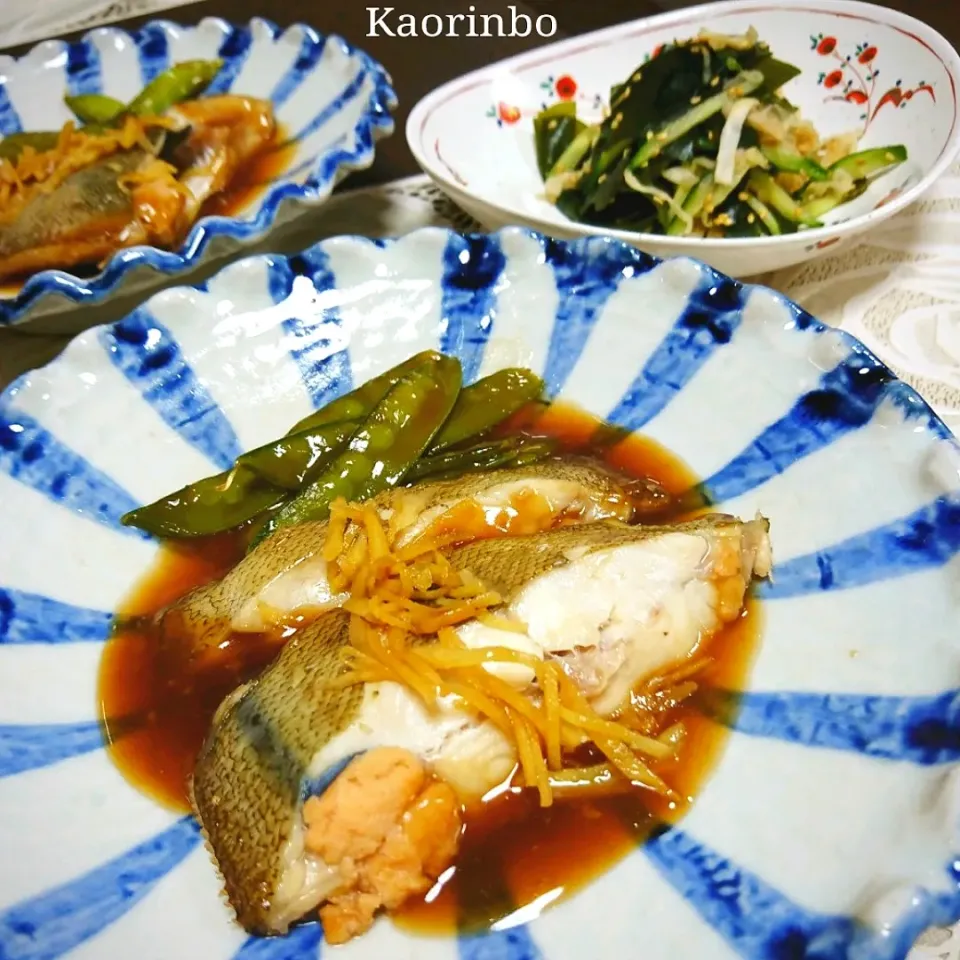 とろみで美味しく♪減塩でも美味しいカレイの煮付け|Kaorinboさん