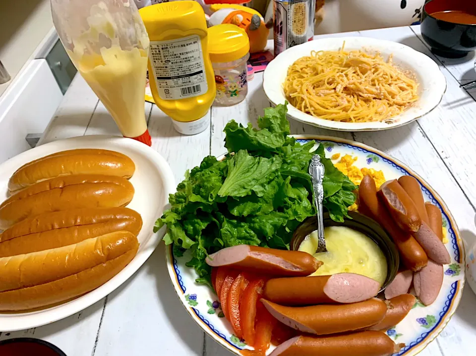 ホットドッグパーティー🌭🥳|すーぱーりんこさん