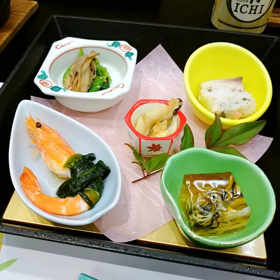 Snapdishの料理写真:前菜|岩﨑 正勝さん