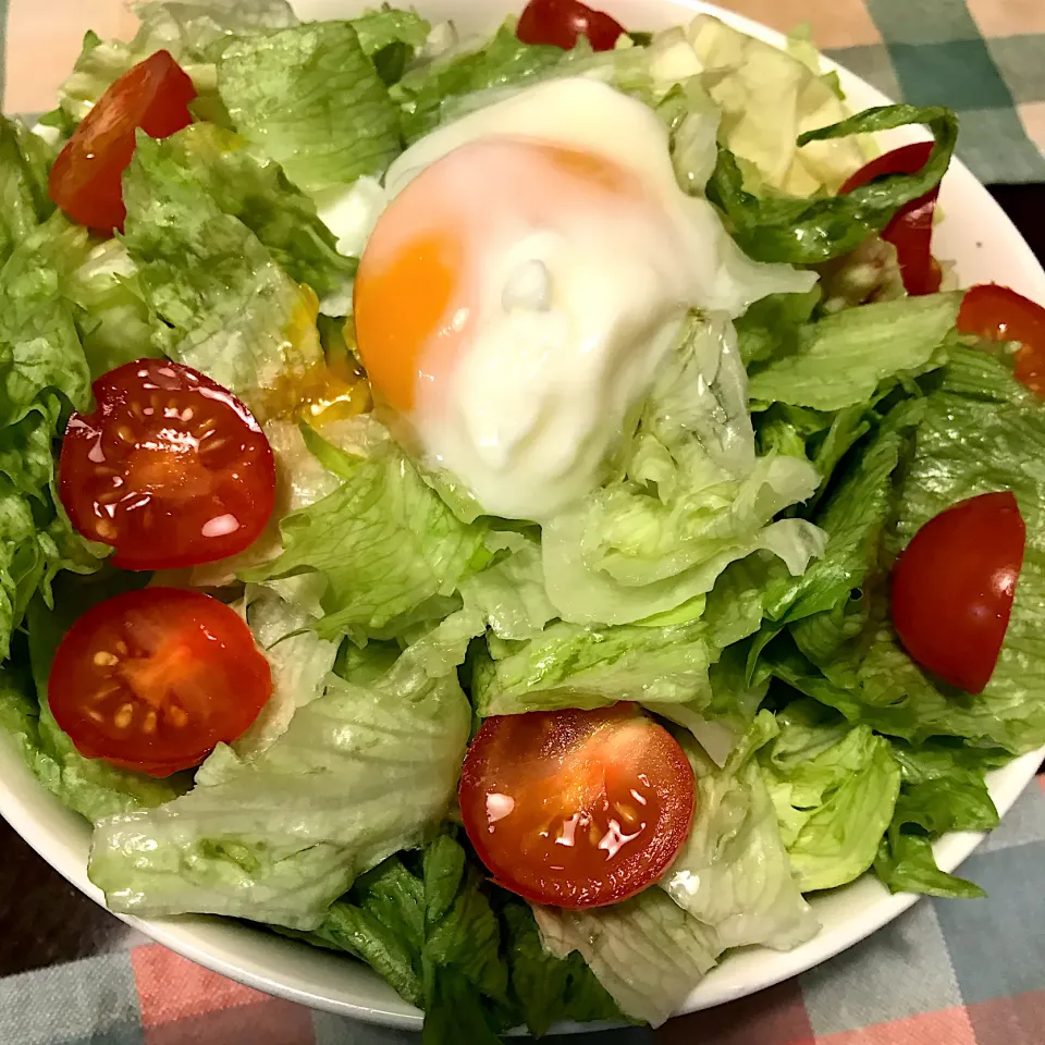 温玉サラダ🥗|純さん