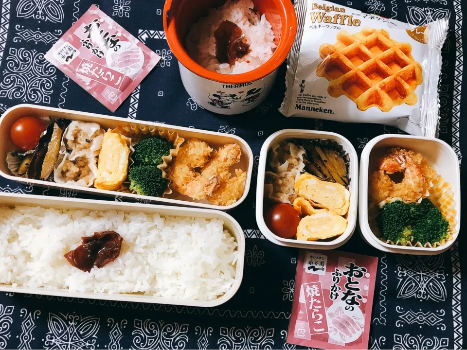 Snapdishの料理写真:2020/01/31(金) 夫弁当＆娘弁当🎵|kiyominさん