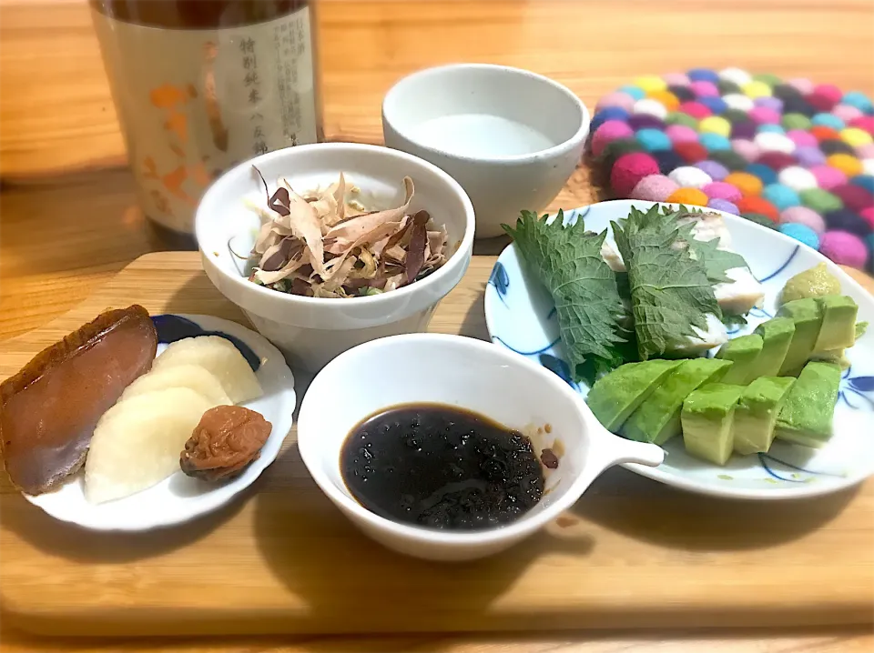 Snapdishの料理写真:酒のトモ　日本酒と♪|saika☆さん