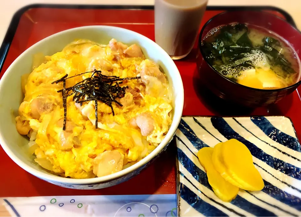 親子丼 ¥400|Blue Moon Caféさん