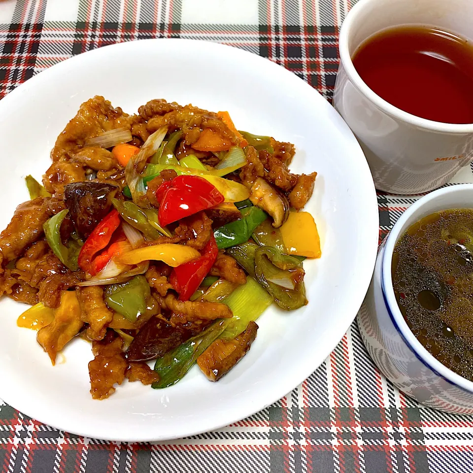 豚肉と野菜のオイスターソース炒め|まみっこさん