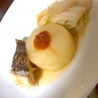 大根白菜煮込みと柔らか鯛煮|momongaさん