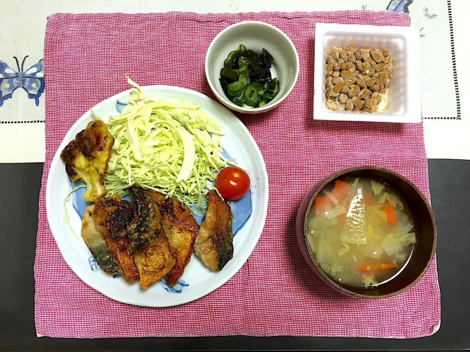 鯖の竜田揚げのご飯|みよさん