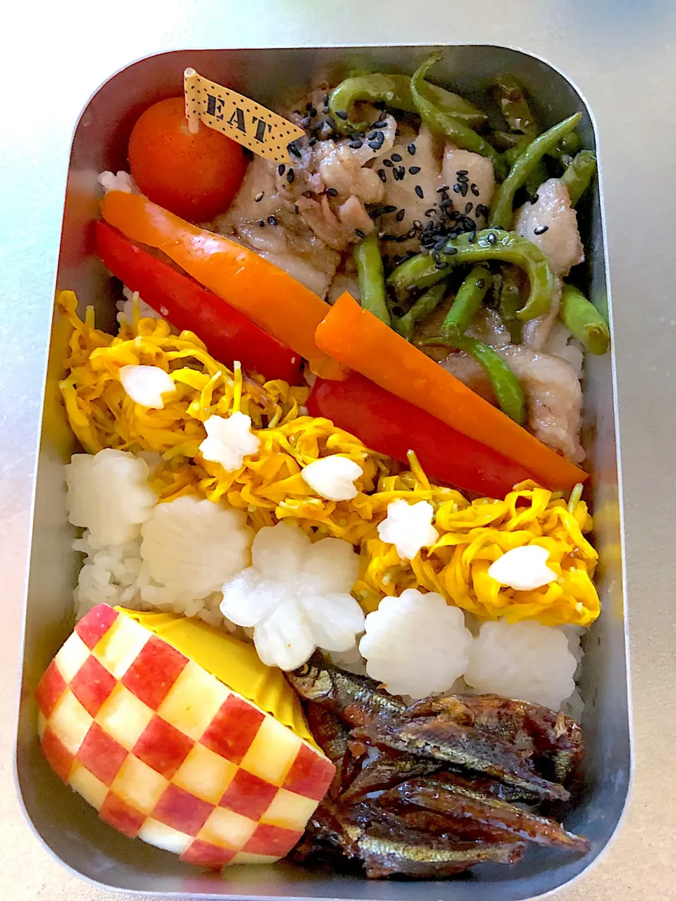 Snapdishの料理写真:今日の旦那さん弁当🍱|marikoさん