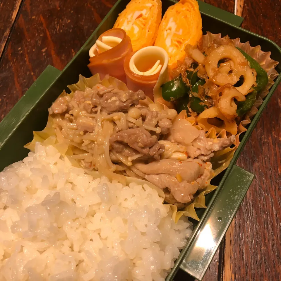 Snapdishの料理写真:2019.12.26  息子の弁当|miharu♡さん