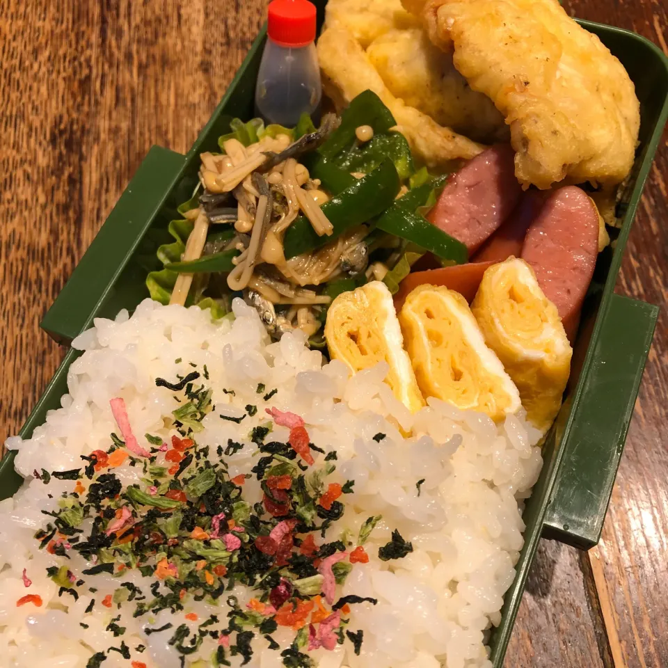 Snapdishの料理写真:2019.12.21  息子の弁当|miharu♡さん