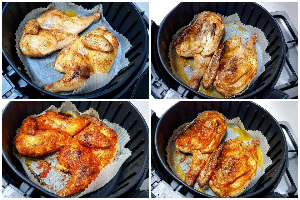 air fryer roast chicken|steven z.y.さん