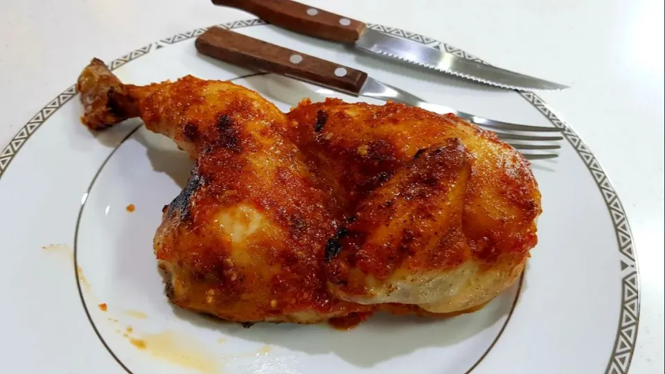 air fryer cajun roast chicken|steven z.y.さん