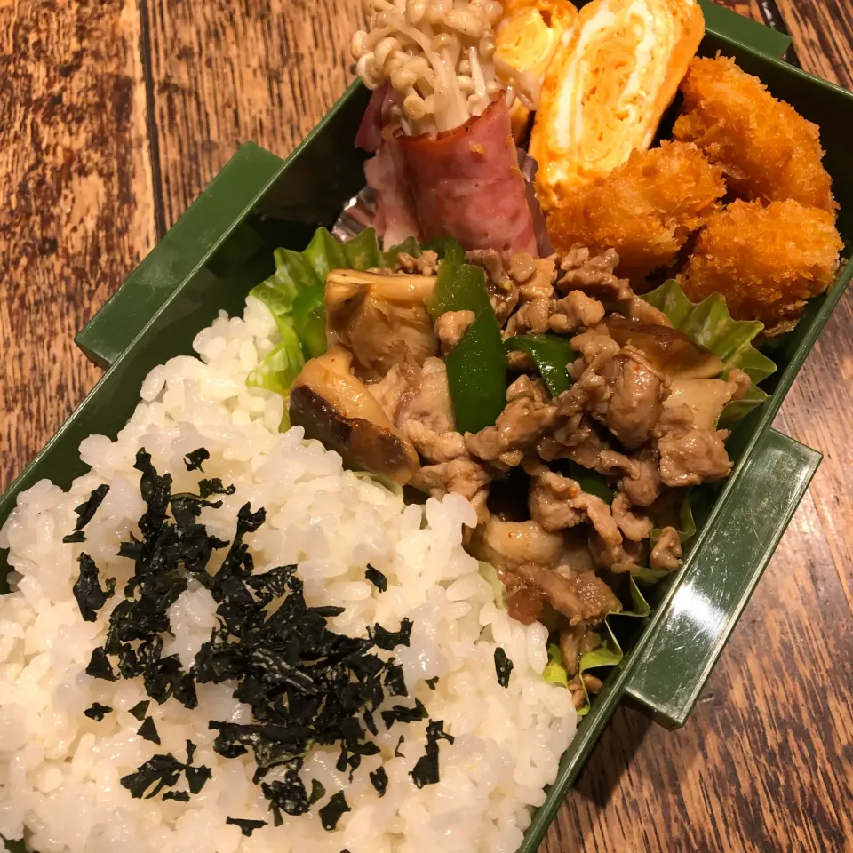 Snapdishの料理写真:2019.12.3  息子の弁当|miharu♡さん