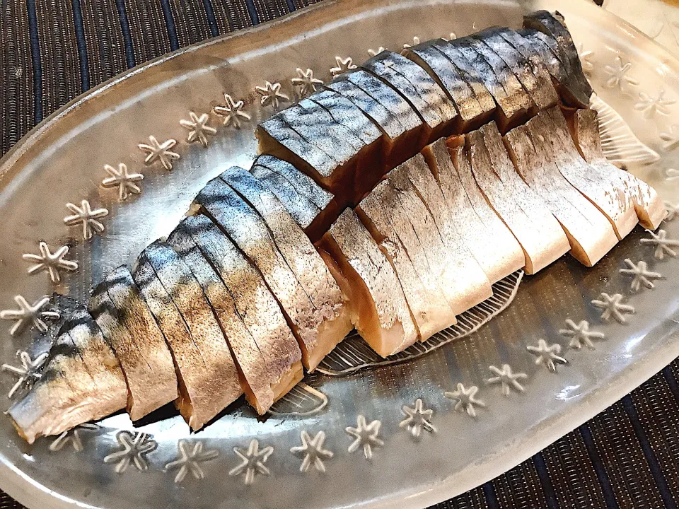 Snapdishの料理写真:しめ鯖を締め直すと美味しい😋🐟|アライさんさん