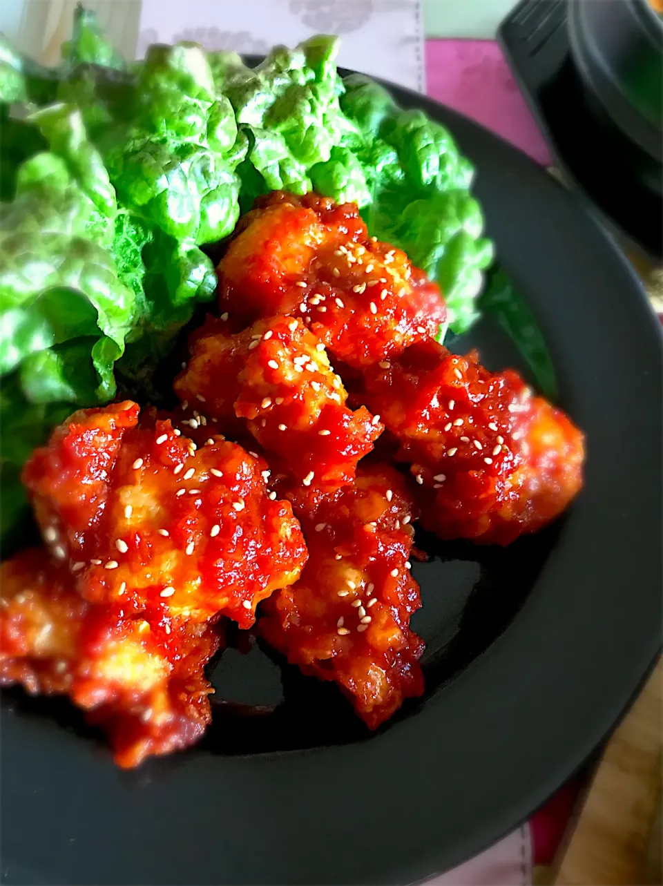 ヤンニョムチキン🍗|しづか御膳さん