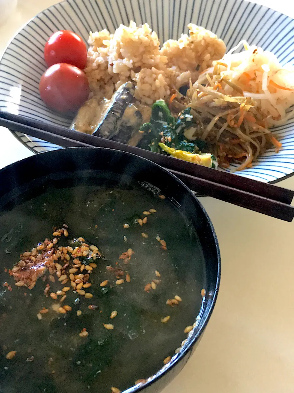 野菜と玄米で優しらんち😋|ヲルカさん