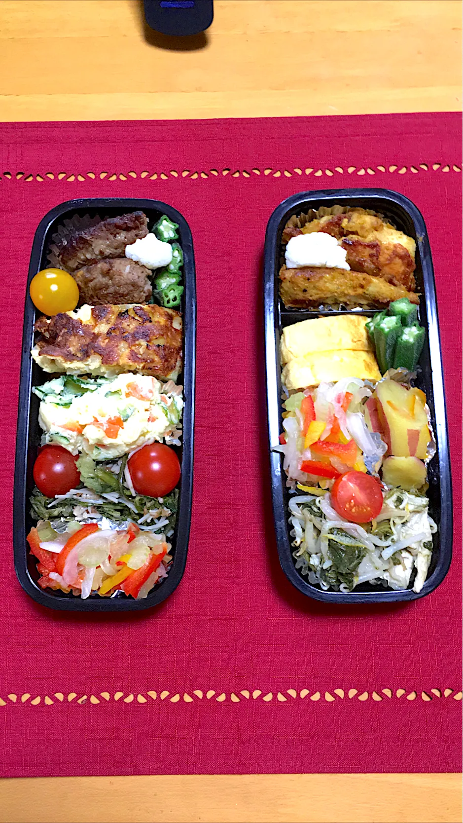 明日の主人と私のお弁当|りゅうママさん