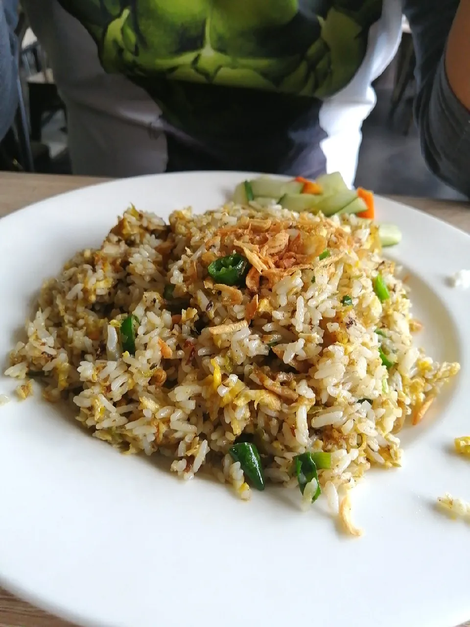 Nasi goreng bebek cabe ijo|Ichal Chuiさん