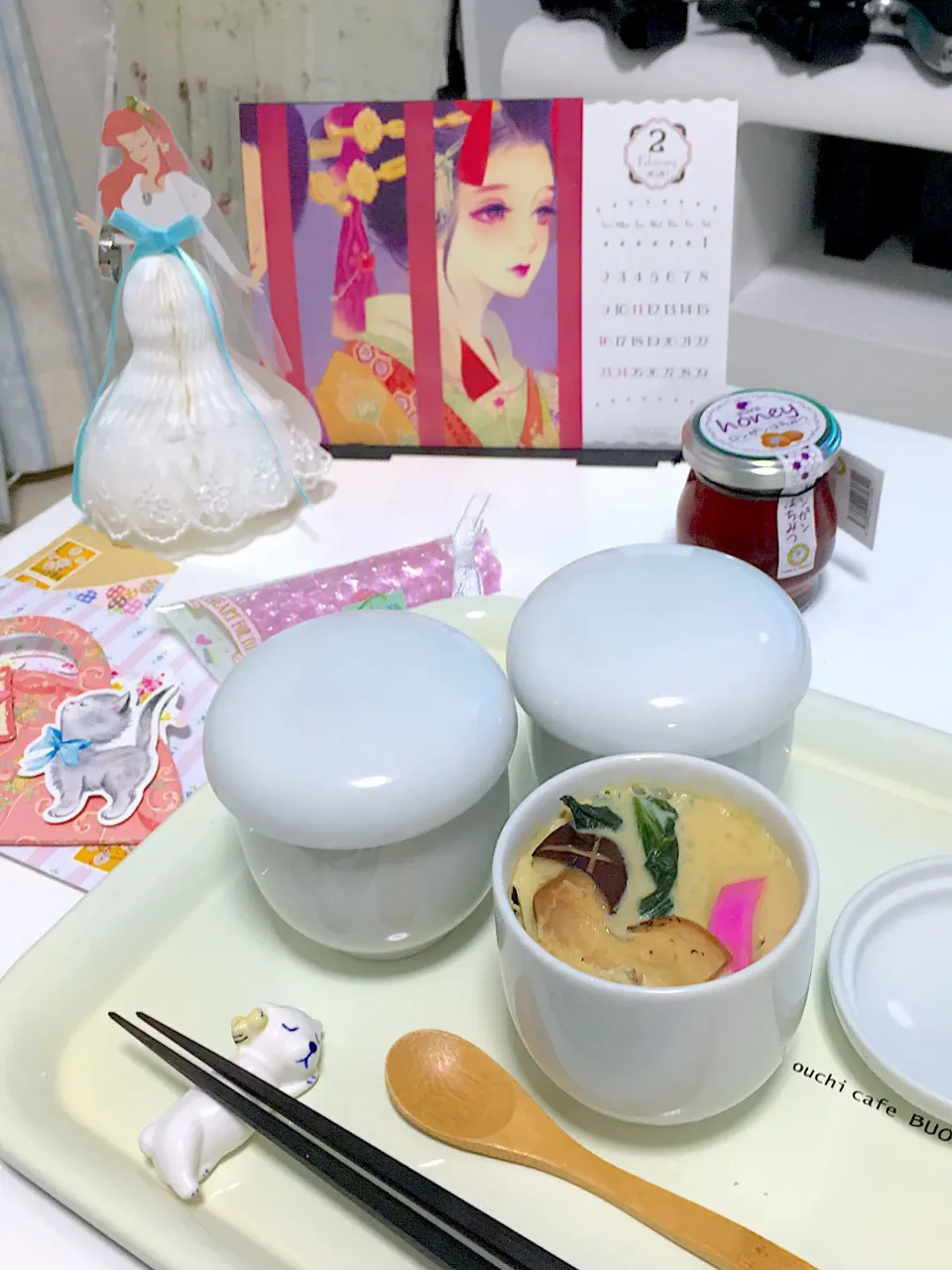 Snapdishの料理写真:松茸子ちゃん茶碗蒸し|とらさん