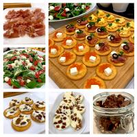 リッツパーティー　ラムレーズンでレーズンバターと生チョコ