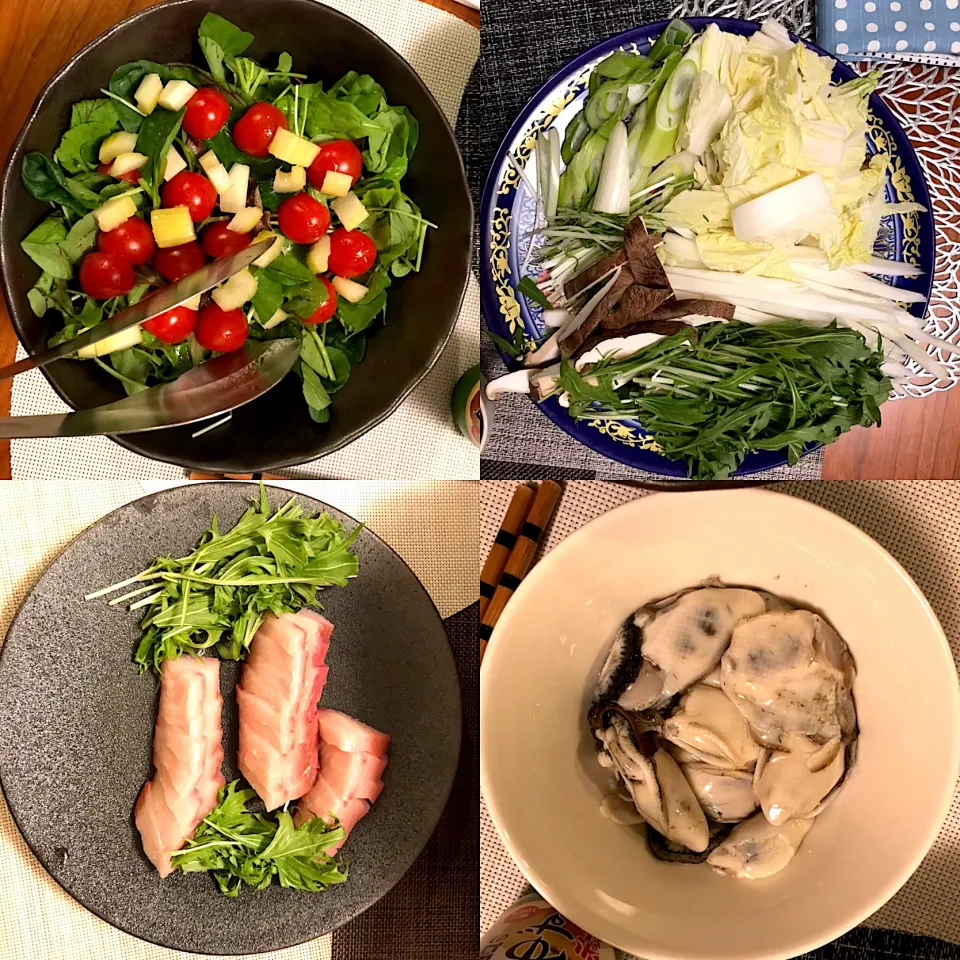 鰤と牡蠣しゃぶの宴|なお🅿️さん