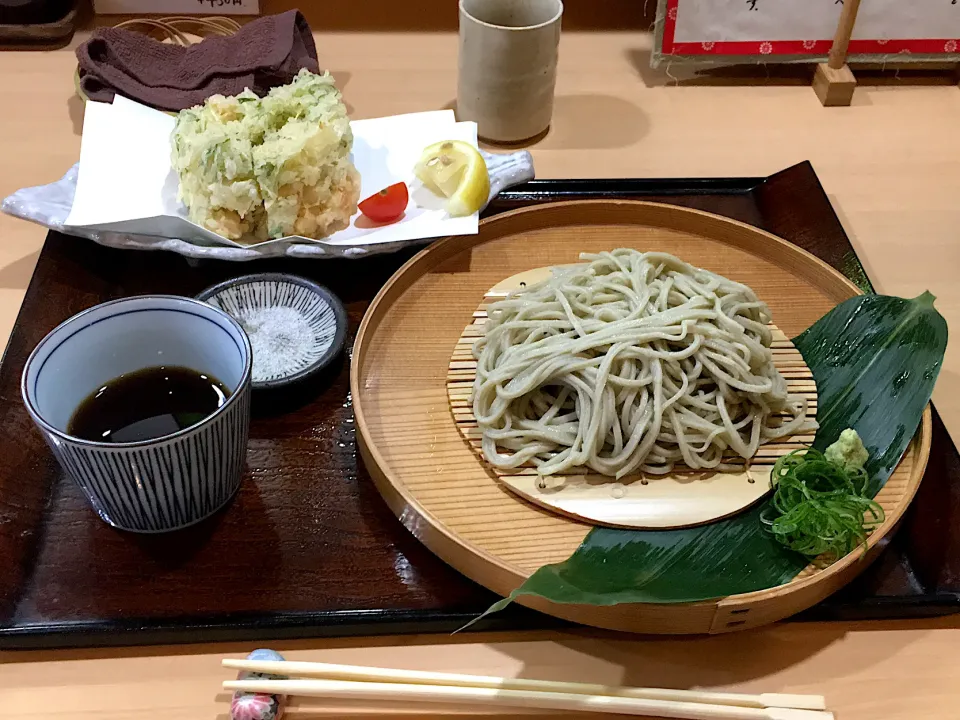 かき揚げ天ザルセット|Yoshihiro  Hamasakiさん