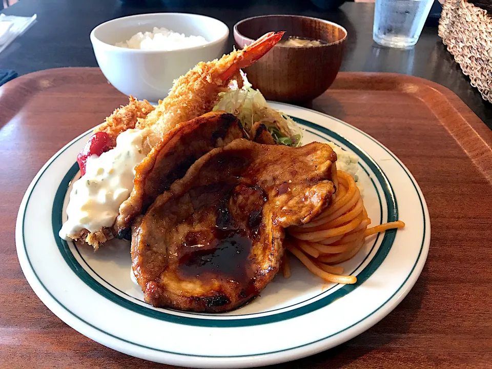 洋食おかだ　トンテキランチ|yumikoさん