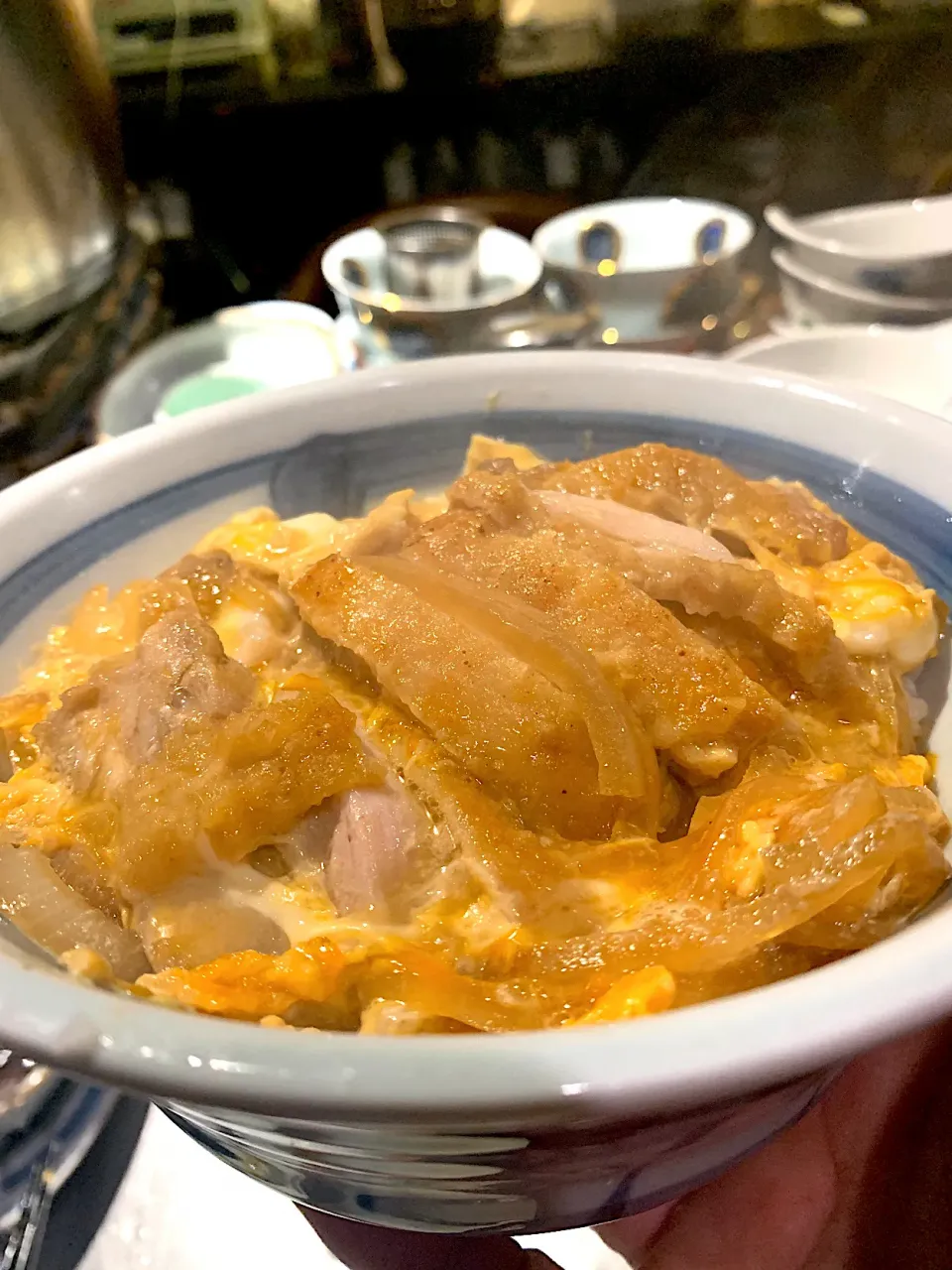 パリっと親子丼@風天。2020.2.3。|FU-TEN 古原貴大さん