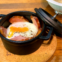 節分… へ〜(￣ー￣ )y━･~~ あそww  な　ベーコンエッグ🥓🍳