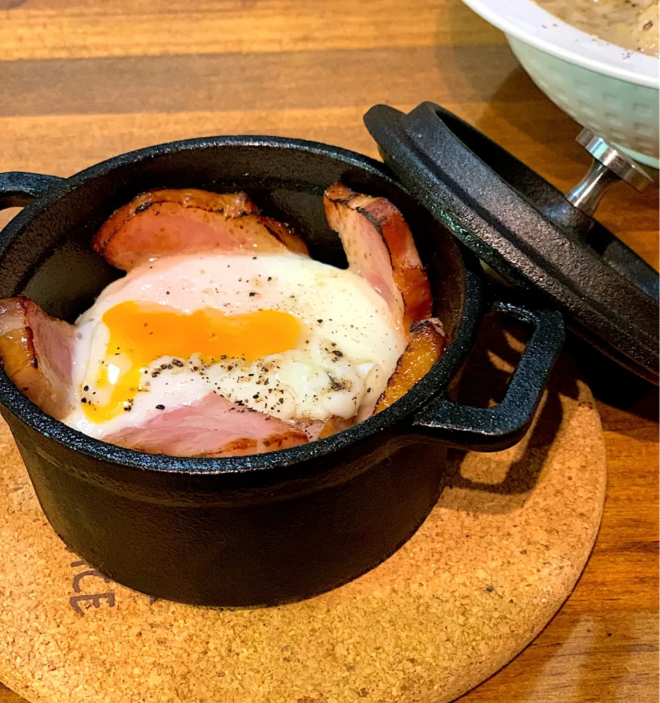 節分… へ〜(￣ー￣ )y━･~~ あそww  な　ベーコンエッグ🥓🍳|トッシ~さん