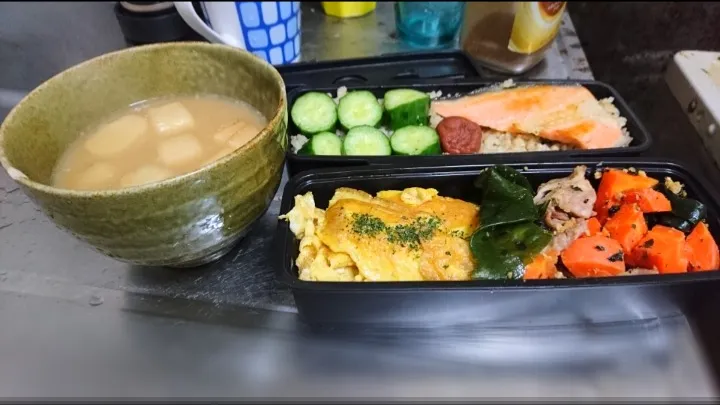 今日のお弁当と納豆汁|to-manさん