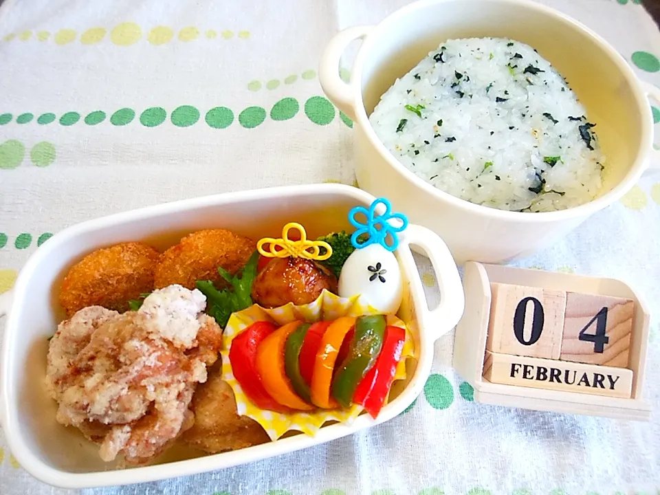 Snapdishの料理写真:🍱今日の息子弁当|tomoさん