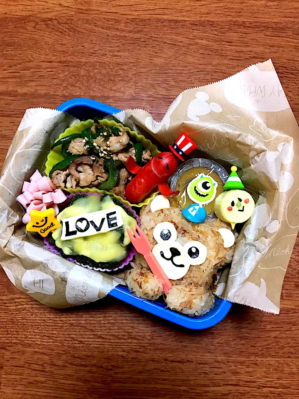 ダッフィー弁当♡|かなさん