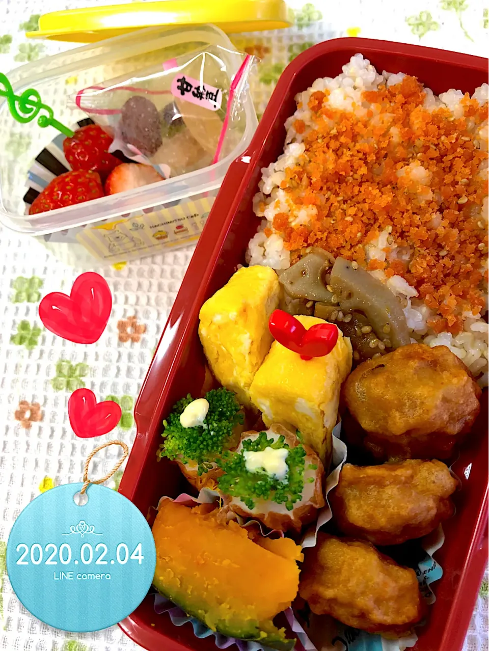 からあげJKお弁当|harutomomamaさん