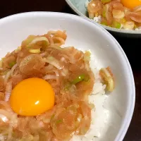 Snapdishの料理写真:韓国風たらこご飯|かなもじさん