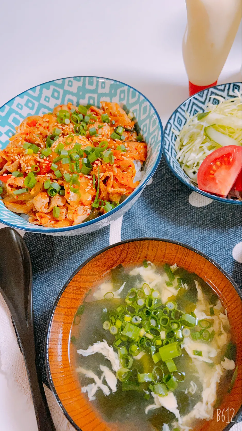 昨日の晩御飯😙豚キムどーん😋|ゆきさん