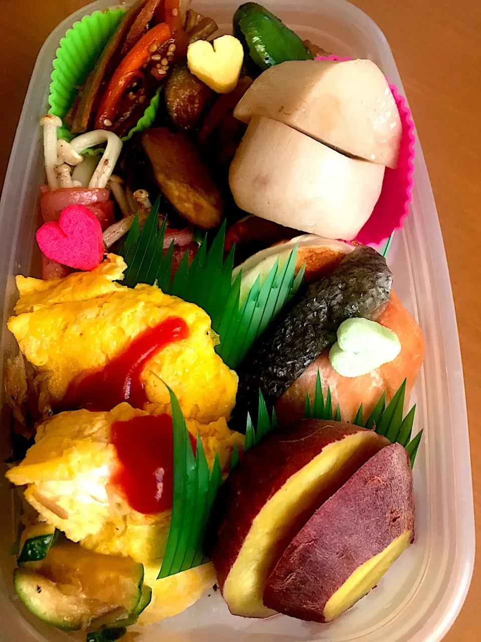 Snapdishの料理写真:今日の息子の　#お弁当🍱|sacchan( ﾐΦﻌΦ)ฅさん